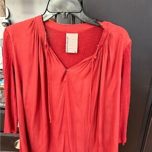 Dolan Vibrant Red Blouse